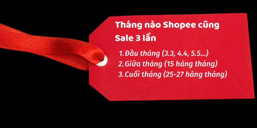 Các ngày sale của Shopee1