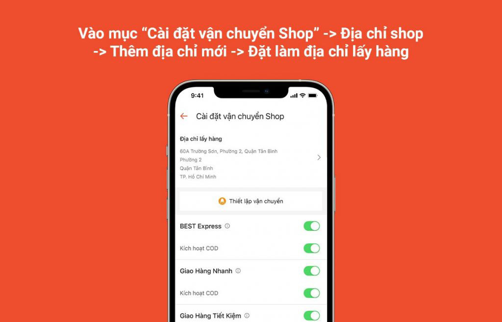 app bán hàng Shopee trên điện thoại1