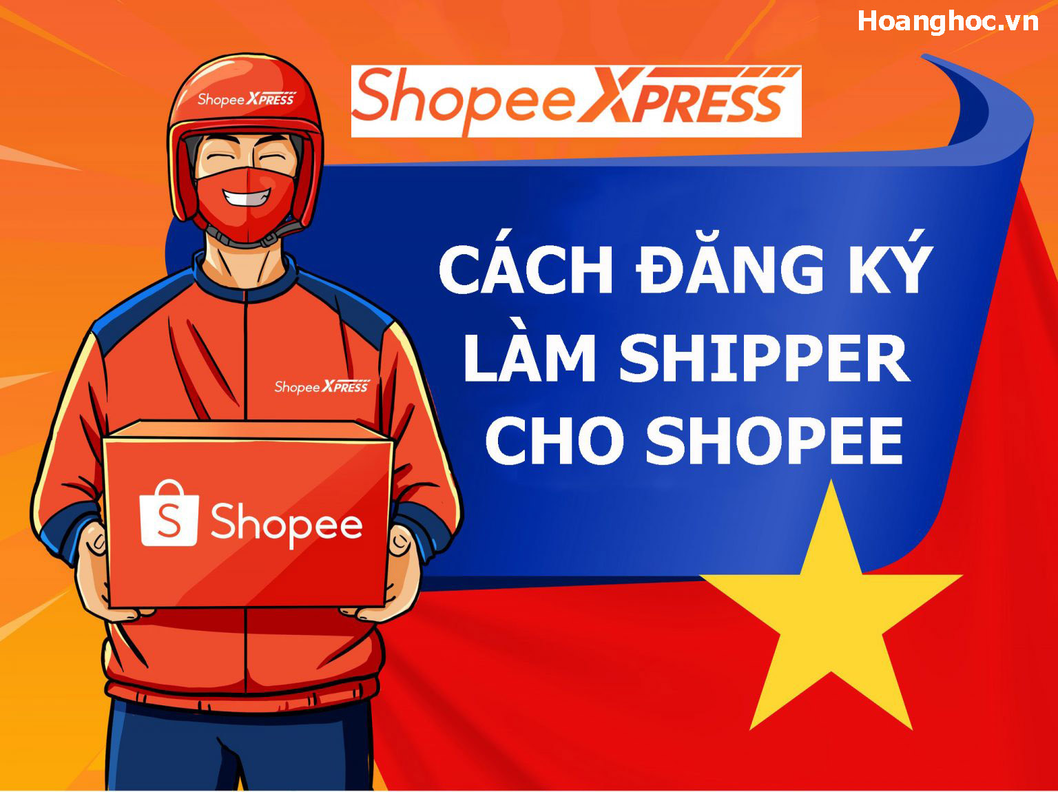 Hướng dẫn cách đăng ký làm shipper cho Shopee