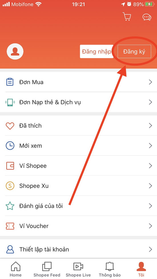 Chia sẻ 3 cách đăng ký tài khoản Shopee đơn giản nhất trên điện thoại